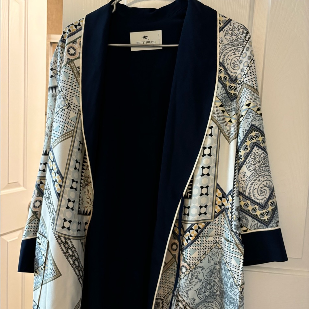 Etro Multicolor Patterned Blazer